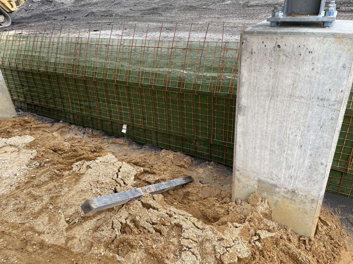 Dump Hopper and Feeder Charles City | Hilfiker Retaining Walls